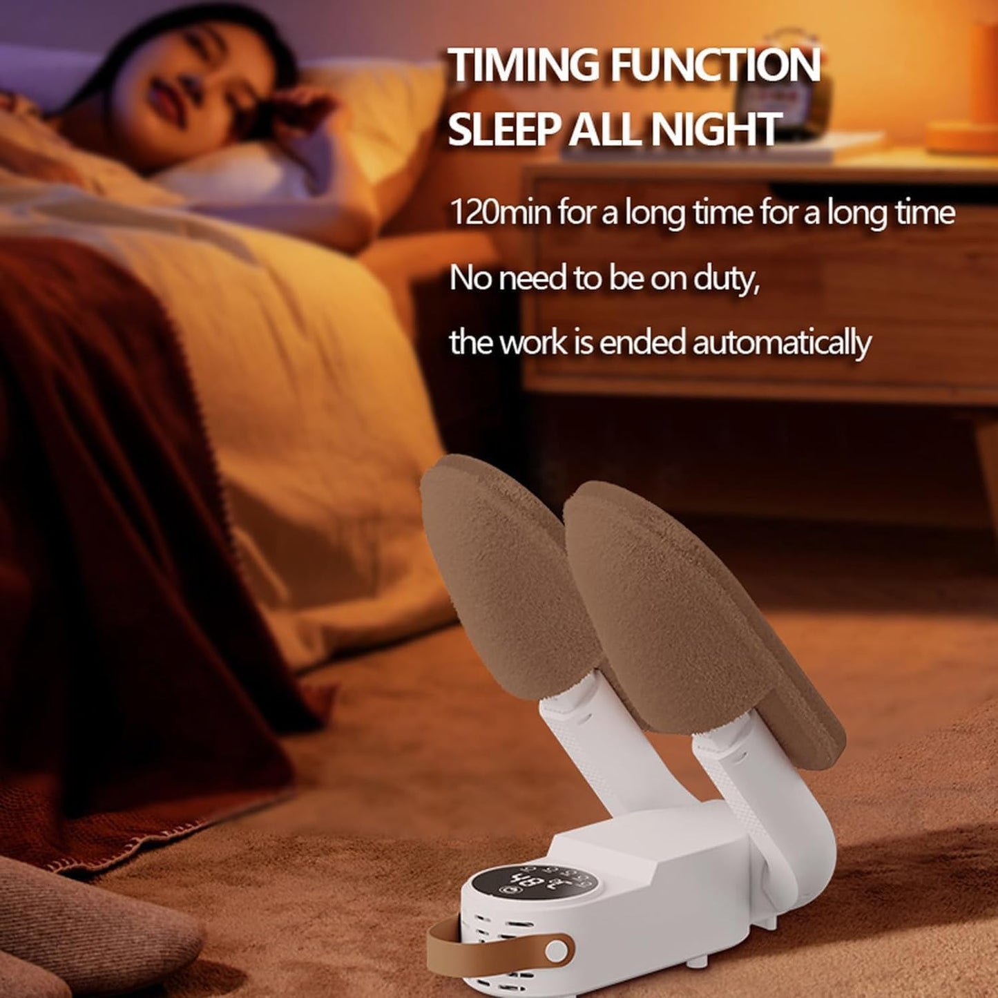 Electric Shoe Dryer with Heat Blower